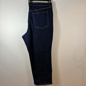Women's Old Navy High Rise Straight Leg Plus‎ Size Blue Jeans Size 28